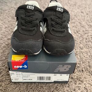 New Balance Kids' Sneakers in Black and White